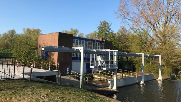 Situatie gemaal voor ombouw